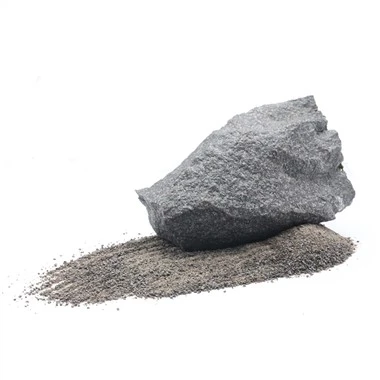 Ruskea alumiinioksidi tulenkestävälle materiaalille