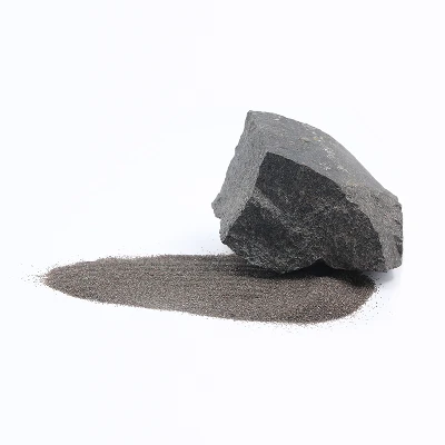 Ruskea sulatettu alumiini